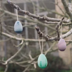 Adornos huevos de Pascua de madera Aurora Eggs (3) - Grapat