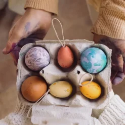 Adornos huevos de Pascua de madera Sunrise Eggs (3) - Grapat