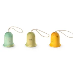 Adornos navideños de madera Jingle Joy Bells (3) - Grapat