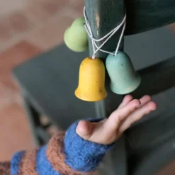 Adornos navideños de madera Jingle Joy Bells (3) - Grapat
