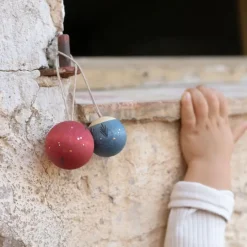 Adornos navideños de madera Wish Balls (5) - Grapat