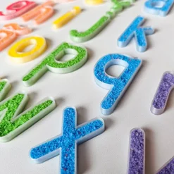 Alfabeto letras minúsculas rellenables translúcidas (28) - Sumando Momentos