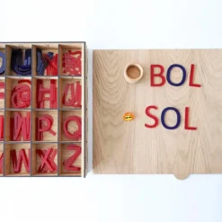 Alfabeto Montessori letras mayúsculas translúcidas castellano (165) - R-cre@