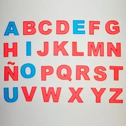 Alfabeto Montessori letras mayúsculas translúcidas (91) - Sumando Momentos