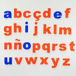 Alfabeto Montessori letras minúsculas imprenta translúcidas (91) - Sumando Momentos
