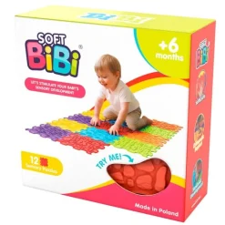 Alfombra baldosas sensoriales texturizadas (12) - Soft BiBi