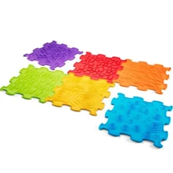 Alfombra baldosas sensoriales texturizadas (6) - Soft BiBi