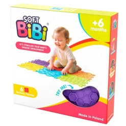 Alfombra baldosas sensoriales texturizadas (6) - Soft BiBi