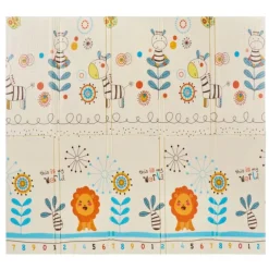 Alfombra de espuma plegable y reversible Fancy León y Carretera 2 x 1,8 metros - MS