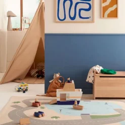 Alfombra de juegos paisaje Aiden 1,6 x 1,3 metros - Kid's Concept