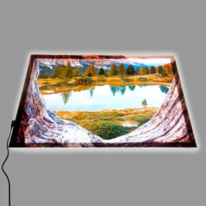 Alfombra para mesas de luz A2 y bandejas sensoriales Lago - TickiT