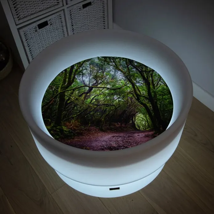 Alfombra para mesas de luz y bandejas sensoriales Bosque 62,5 cm - TickiT
