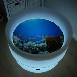 Alfombra para mesas de luz y bandejas sensoriales Mar 62,5 cm - TickiT