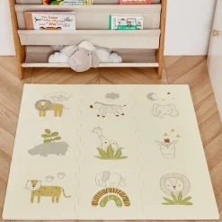 Alfombra puzle de espuma Safari 0,9 x 0,9 metros - Hakuna Matte