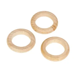 Anillas de madera natural (3) - Grapat