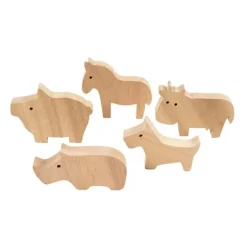 Animales de la granja de madera 8 cm (10) - Creativ Company