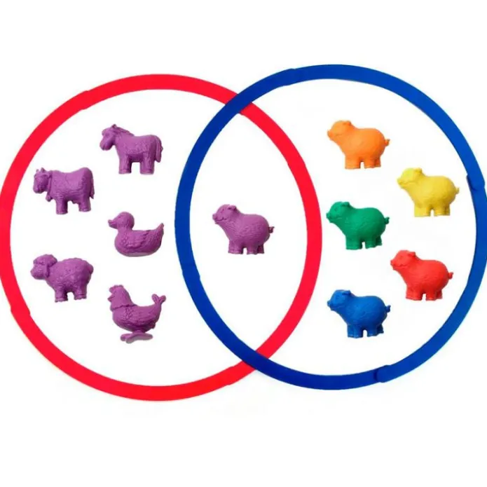 Animales granja para contar y clasificar (72) - Edx Education
