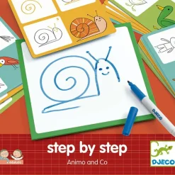 Aprende a dibujar animales Eduludo - Djeco