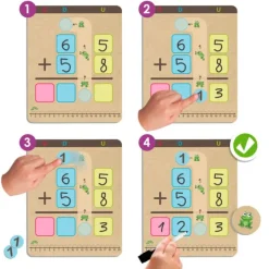 Aprende a sumar y restar con llevadas - Akros