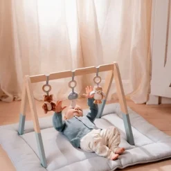 Arco de actividades de madera Amigos del Bosque - Little Dutch