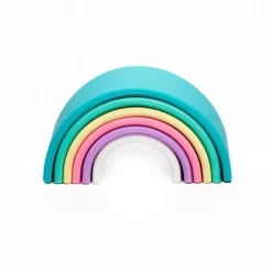 Arcoíris de colores pastel de silicona (6) - Dëna