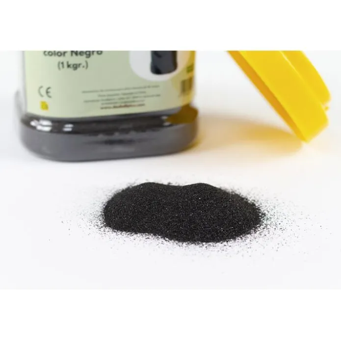 Arena negra 1 kg - Deukaliptus