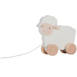 Arrastre de madera Oveja - Little Dutch
