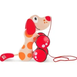 Arrastre de madera Perrito Pepe - Hape