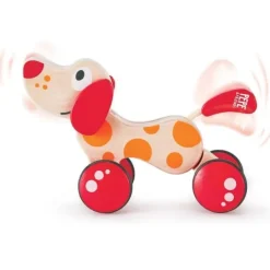 Arrastre de madera Perrito Pepe - Hape