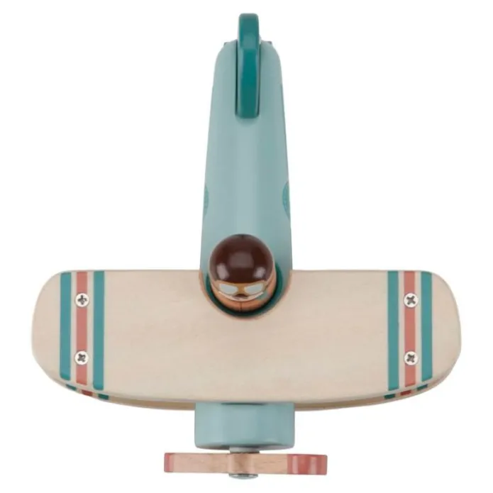 Avioneta de madera con muñeco - Little Dutch