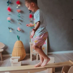 Balancín-pasarela de equilibrio de madera Pikler - Kinderfeets