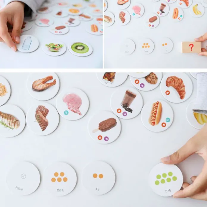 Balanza de madera: actividad física y alimentación - Akros