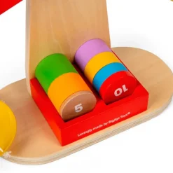 Balanza matemática de madera - Bigjigs