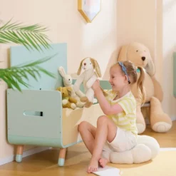 Banco de lectura y baúl para juguetes 2 en 1 - Hape