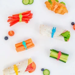 Bandas de silicona para wraps y fiambreras (7) - Lunch Punch