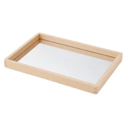 Bandeja de madera con espejo para explorar 36 cm - TickiT