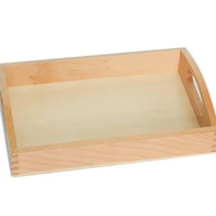 Bandeja de madera grande 44 cm - Montessori