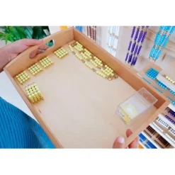 Bandeja de madera mediana 34 cm - Montessori