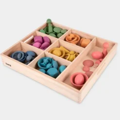 Bandeja de madera para clasificar 7 compartimentos - Tickit