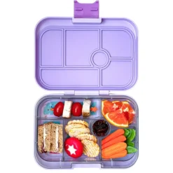 Bandeja de tritán (sin BPA) con 6 compartimentos para fiambrera Panino - Yumbox