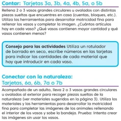Bandeja sensorial con plantillas y herramientas - Hand2Mind
