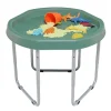 Bandeja sensorial Hexacle verde con soporte - Tuff Tray