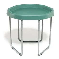 Bandeja sensorial Hexacle verde con soporte - Tuff Tray