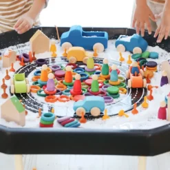 Bandeja sensorial Mundo Activo negra - Tuff Tray