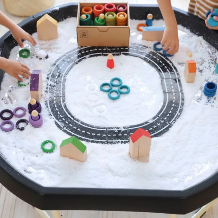 Bandeja sensorial Mundo Activo negra - Tuff Tray