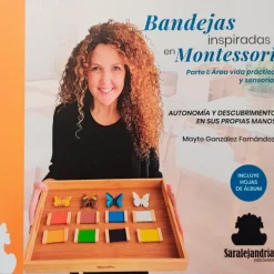 Bandejas inspiradas en Montessori - Mayte González - Saralejandría
