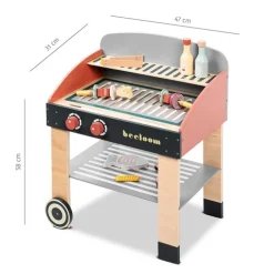Barbacoa de madera Babycue con accesorios - Beeloom
