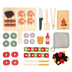 Barbacoa de madera con accesorios - Janod