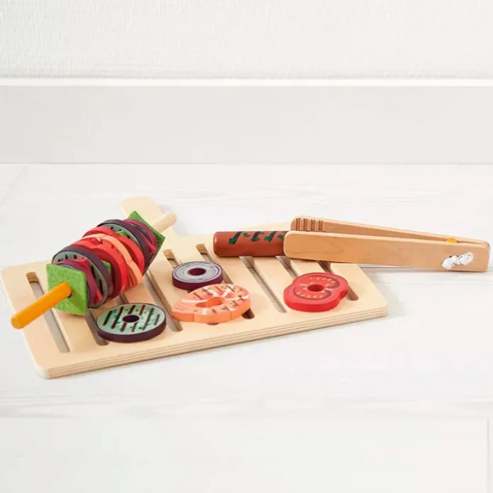 Barbacoa de madera con accesorios - Janod