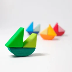 Barcos de madera balancín (4) - Grimm's